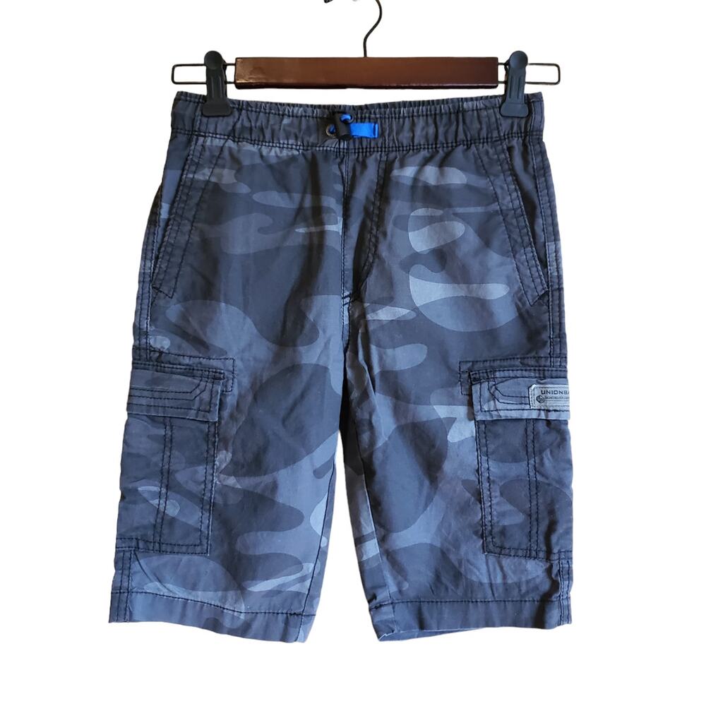 Union Bay Boy's Grey Camo Shorts Size Small (7/8)